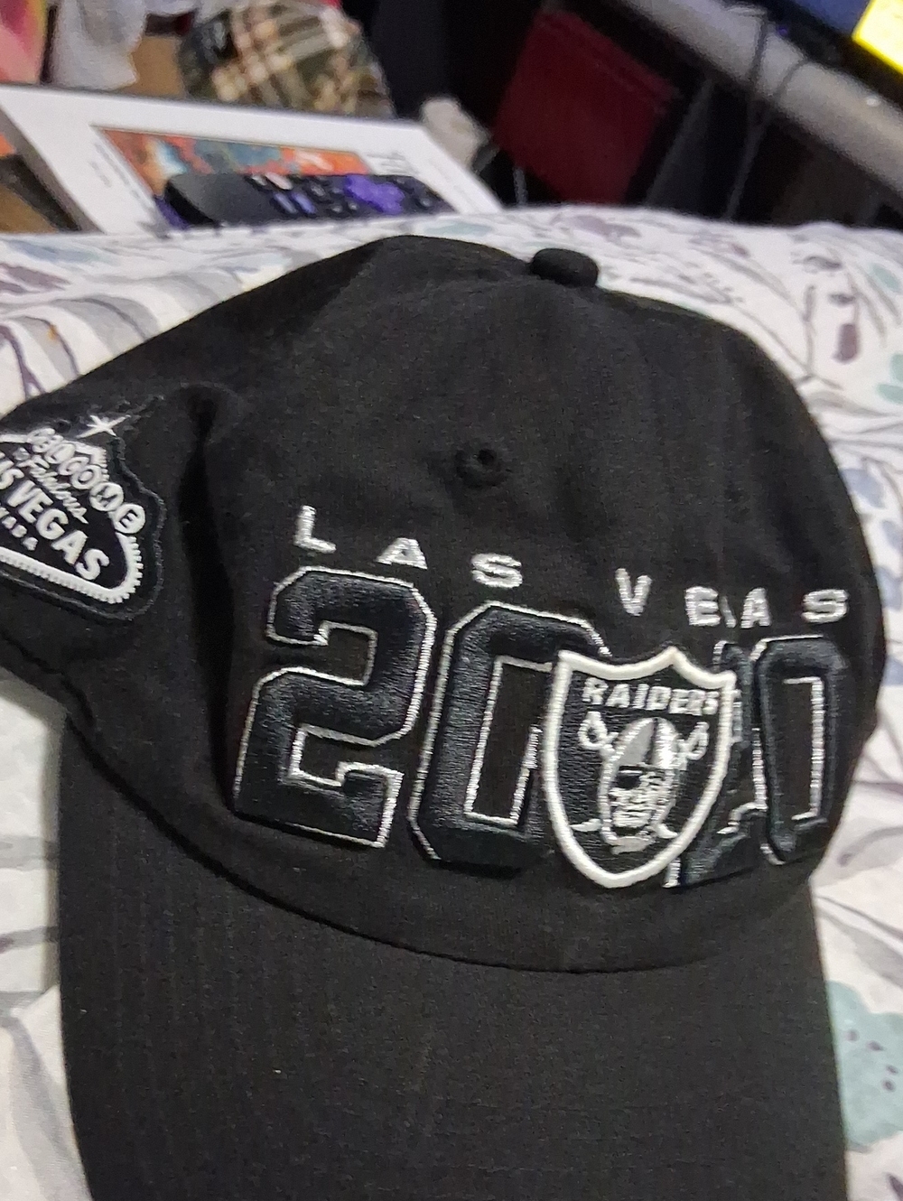 Riders by Lee Black Las Vegas Raiders 2001 Embroidered Kids Hat